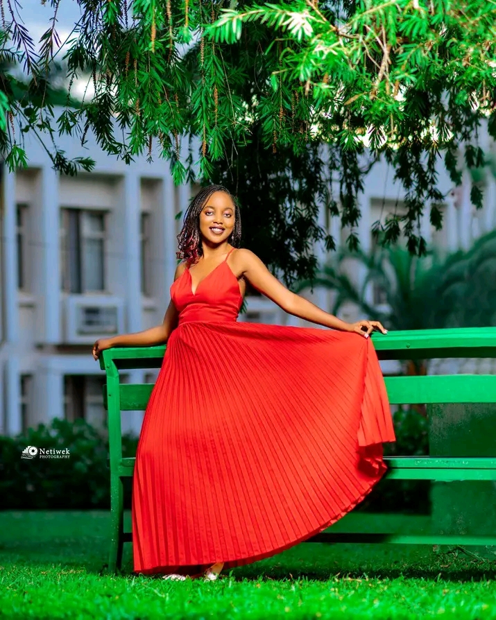 Outdoor fashion portrait