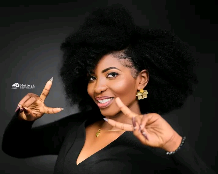 Studio creative portrait